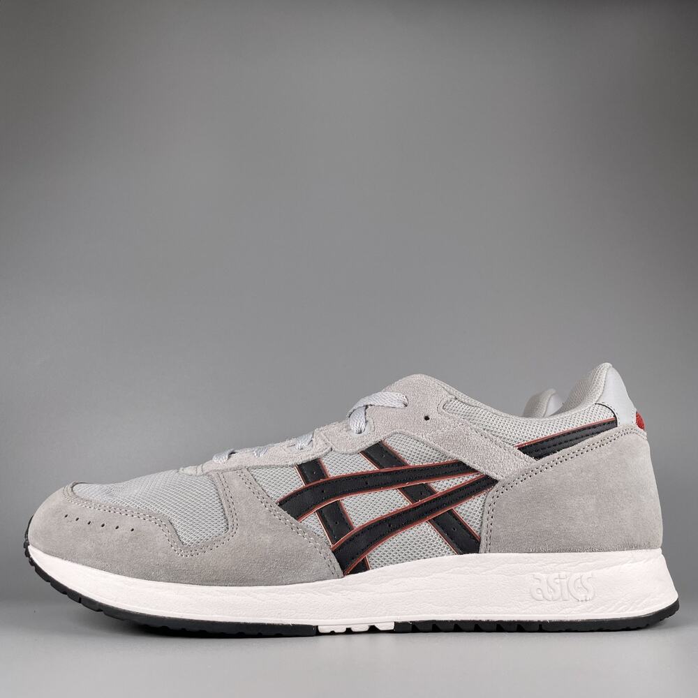 ASICS Lyte Classic Men's Size 13 Gray Suede Mesh Casual Shoes Athletic Sneakers